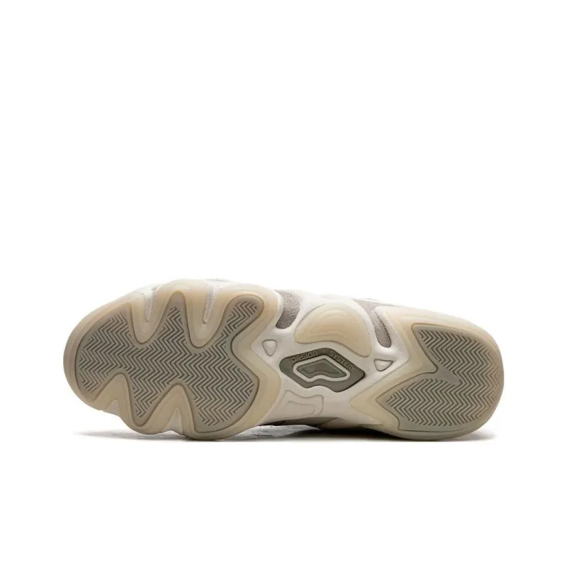 Adidas Crazy 8 Anti Slip Wear Resistant Low Top Basketball Shoes Unisex Light Gray-3