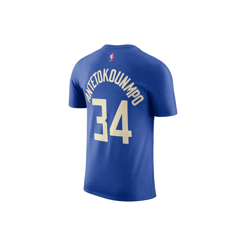 Nike Giannis Antetokounmpo Milwaukee Bucks Essential City Edition Men's Nike Nba T Shirt-1