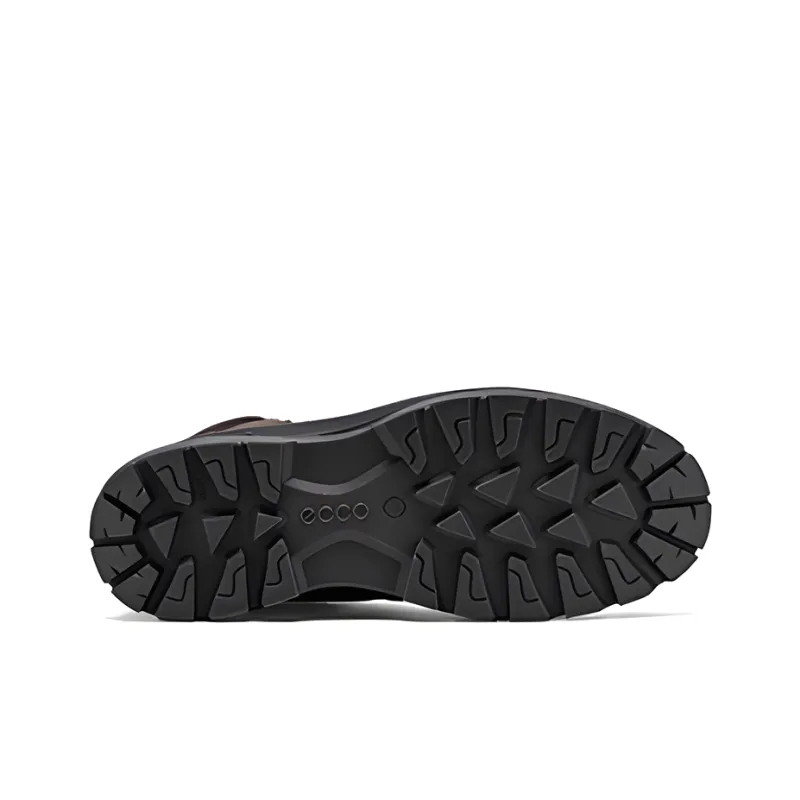 Ecco Rough Road Collection Short Outdoor Boots Men's Coffee-4