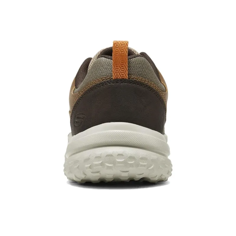 Skechers SKECHERS MENS USA Anti Slip Wear Resistant Low Top Casual Shoes Men's Taupe-4