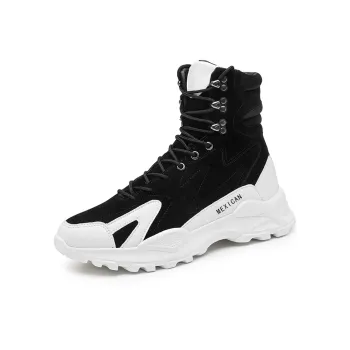 MEXICAN Outdoor Boots Men's White Black