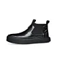 Black Fleece-Lined