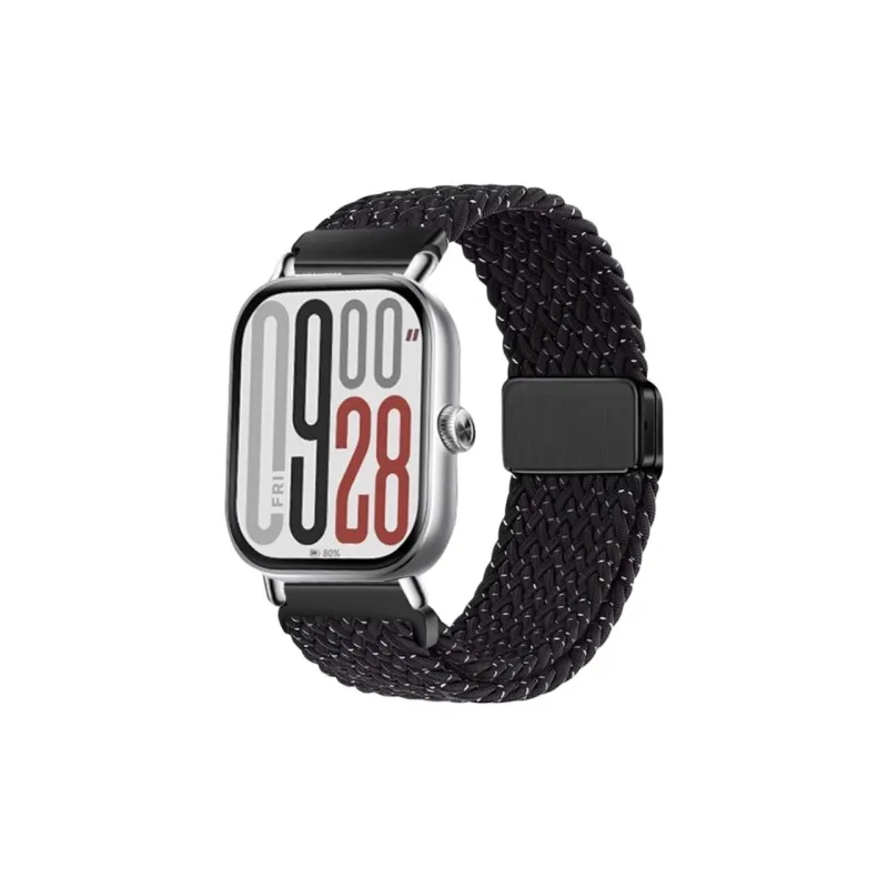 Yu Qing Red Beige Compatibility Watch Band Nylon Material-8