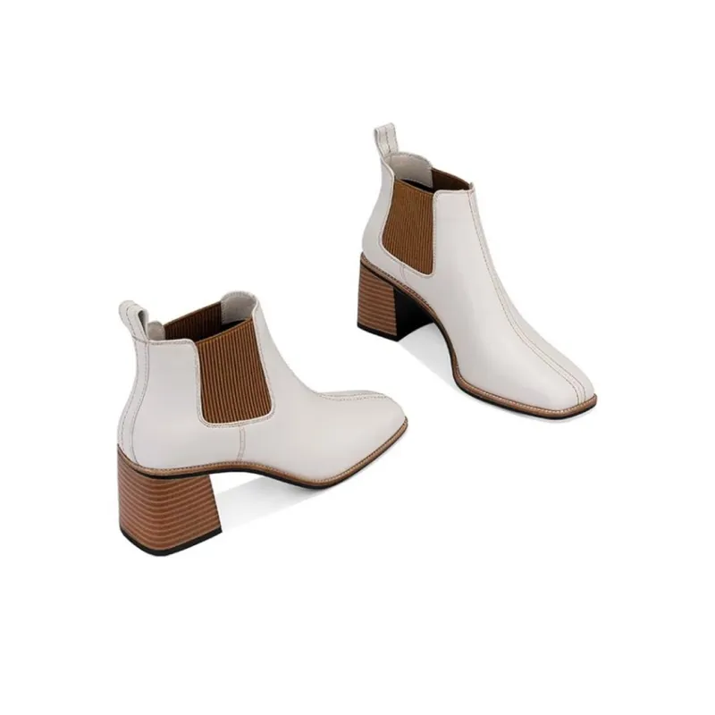 JESSICA SOPHIA Short Chelsea Boots 5.5cm Women's-3