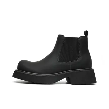 GZZ Chelsea Boots Men Black
