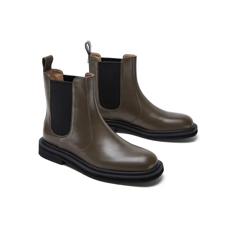 Marie Claire Chelsea Boots Women's Khaki-1