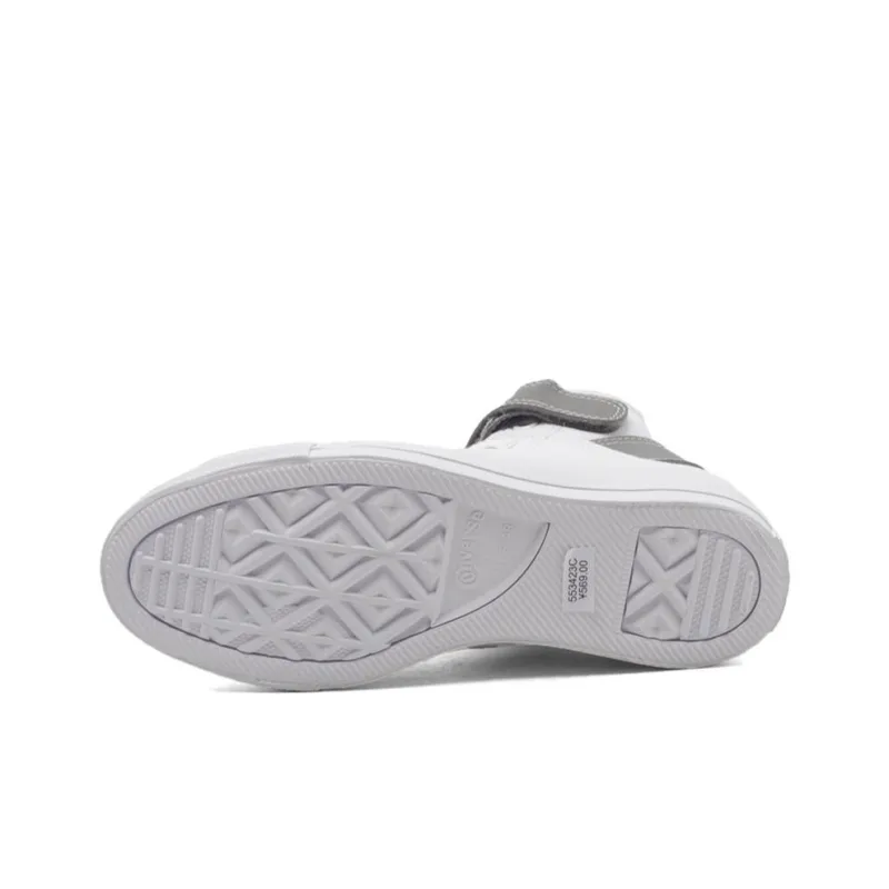 Converse Women's Chuck Taylor All Star Brea Reflective Hi 'White Silver' Women's-5