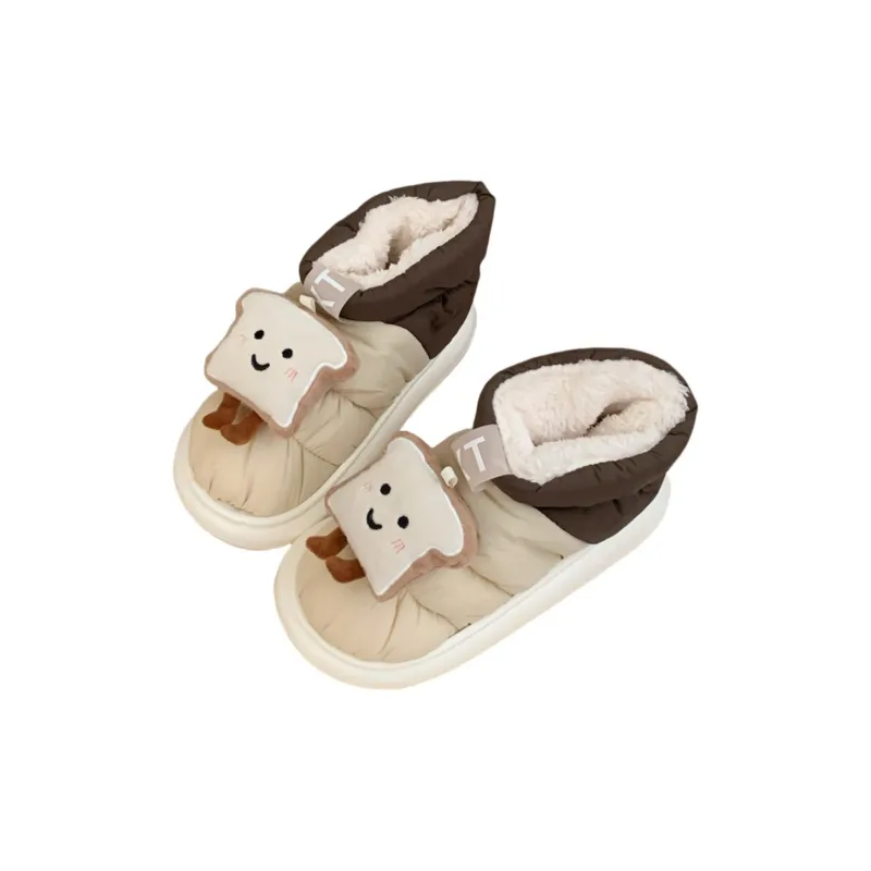 Thin Strips Cotton Slippers Unisex, Army Green-7