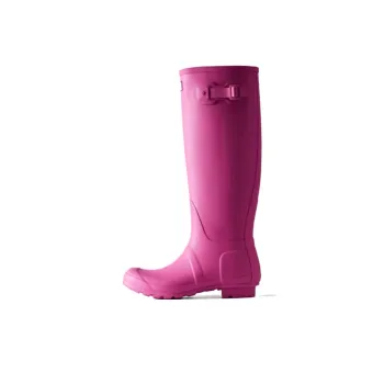 HUNTER Water Resistant Wear Resistant Slip Resistant Rain Boots Women's Pink
