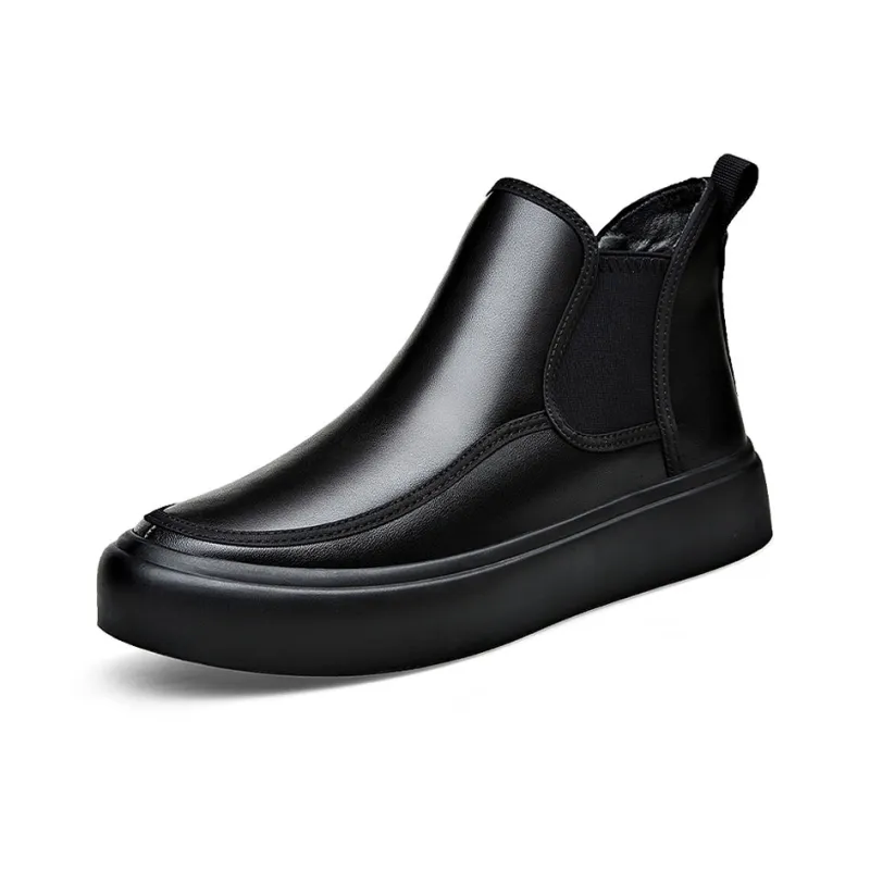 Cachiotti Short Chelsea Boots Men's Black-5