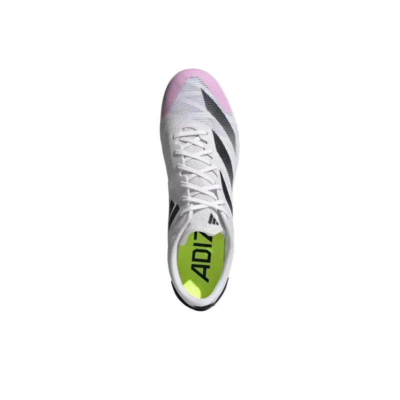 Adidas Adizero XCS Anti-Slip Wear-Resistant Low-Top Running Shoes Unisex White-2