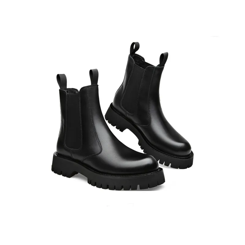 Journey Of Inspiration Crew Chelsea Boots Unisex Black-21