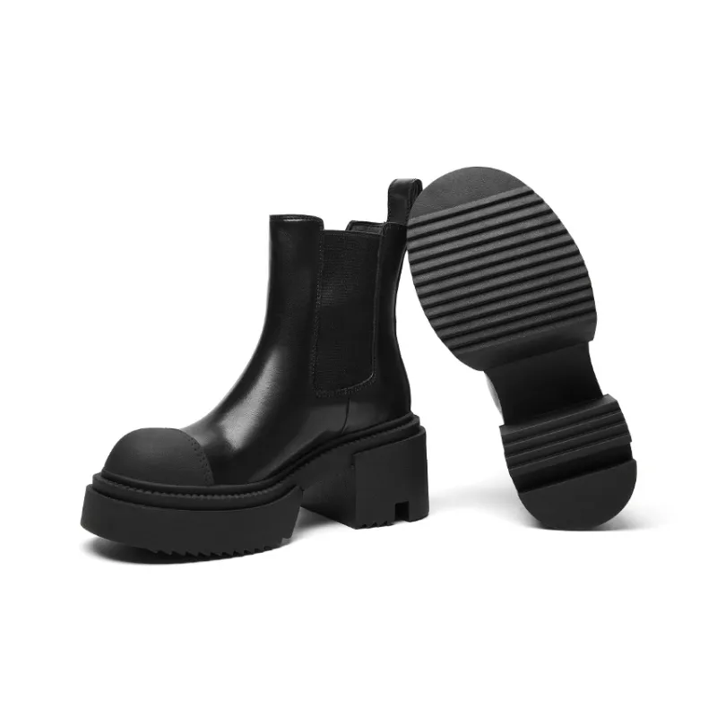 CHERYKALLY Short Chelsea Boots 8cm Women's-5