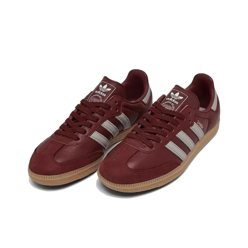 Adidas Samba Og Burgundy Gum Women's-1