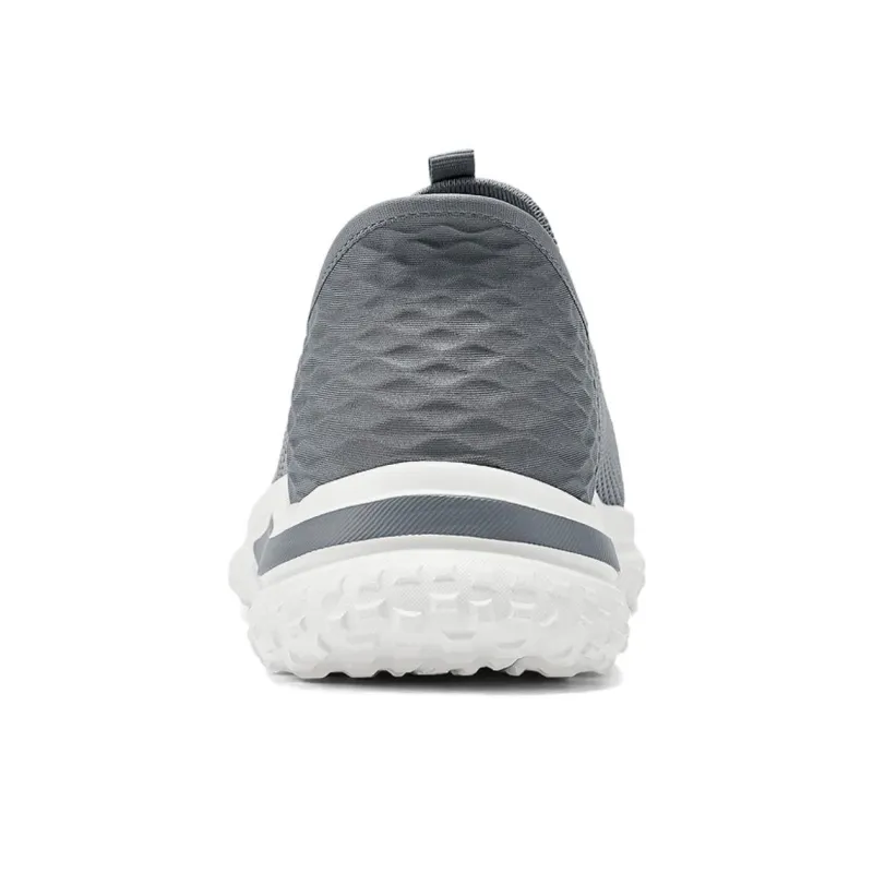 Skechers Slip Ins Anti Slip Wear Resistant Low Top Casual Shoes Men's Gray-3