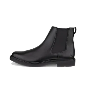 Ecco Short Chelsea Boots Men's Black