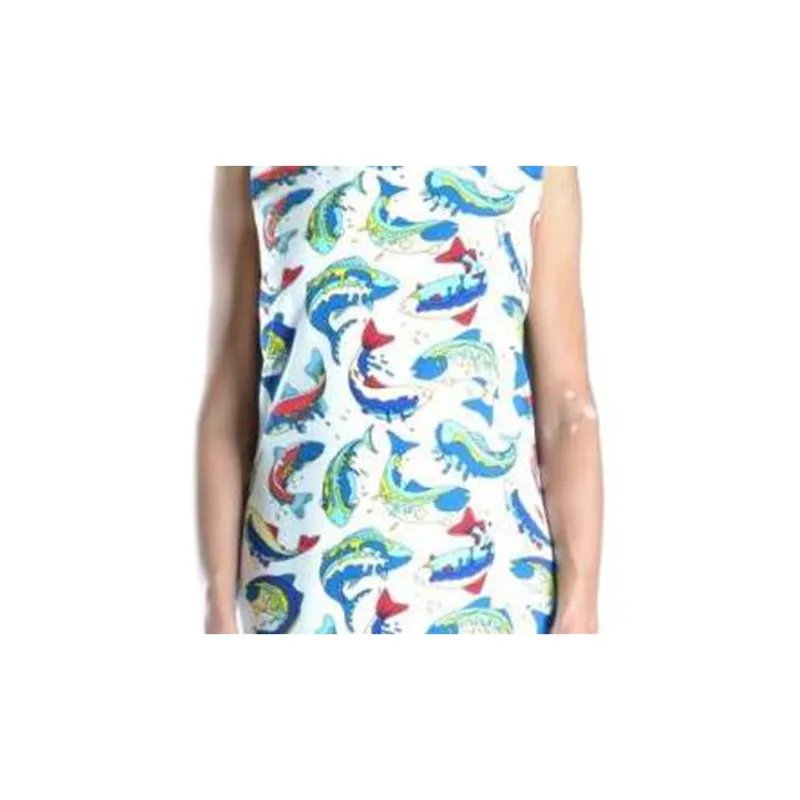 KENZO Sleeveless Dresses Women's White-3