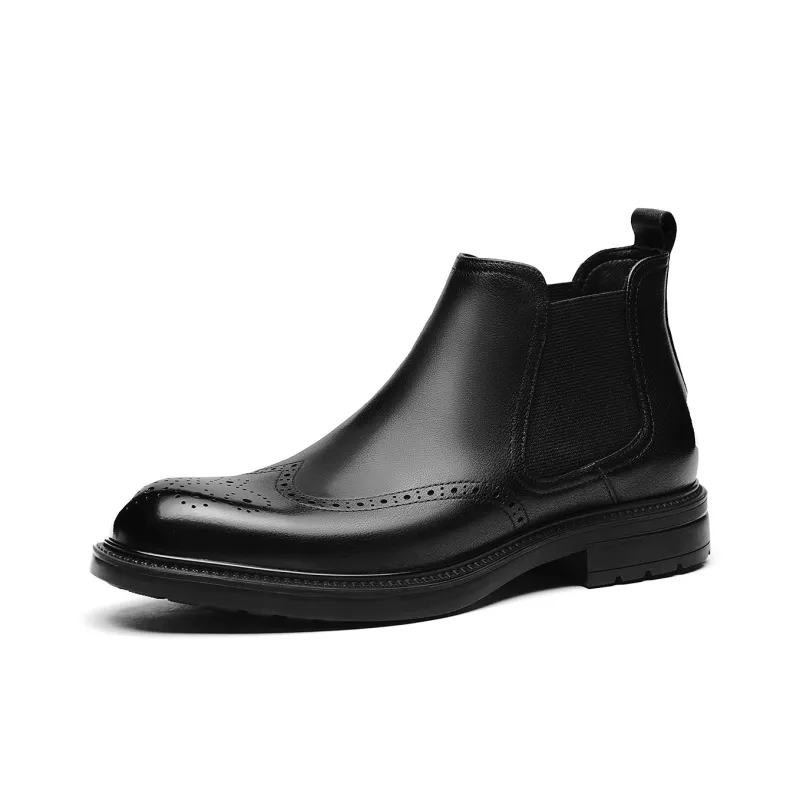 VOLO Chelsea Boots Men Black-1