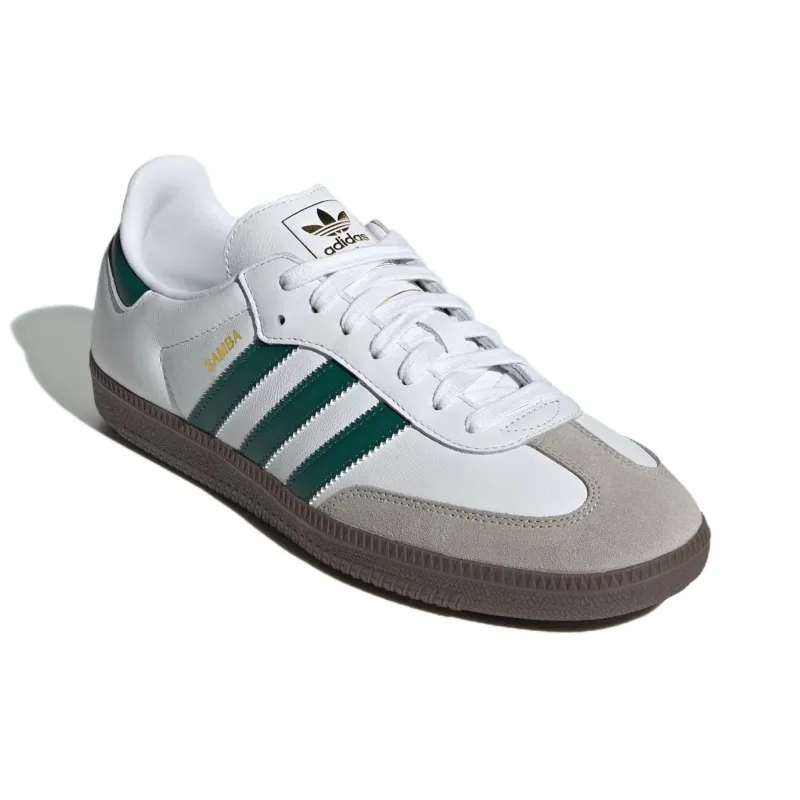 Adidas Samba Og Cloud White Collegiate Green-2