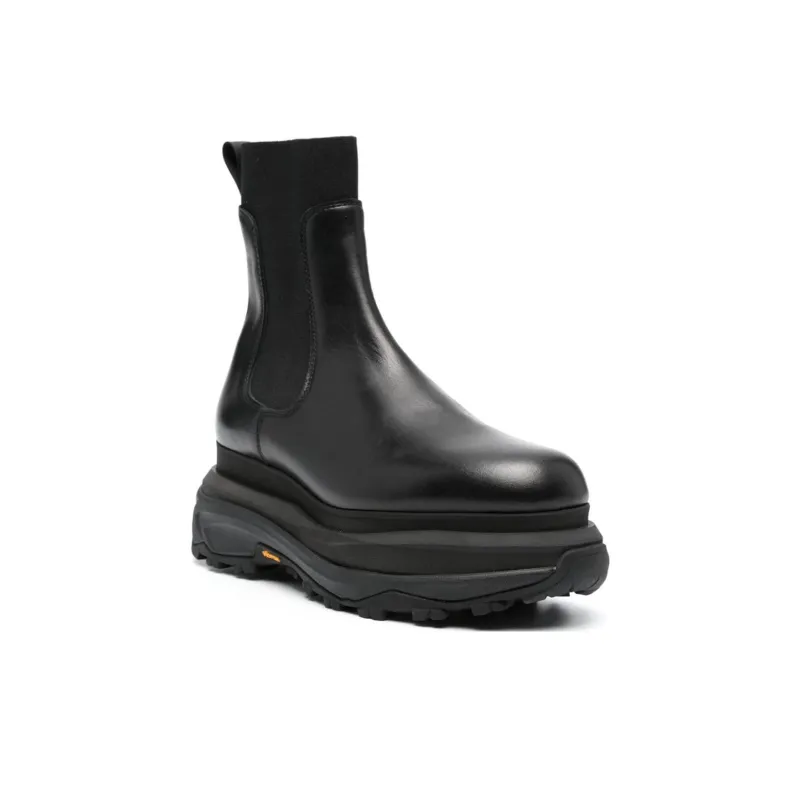 Sacai Chelsea Calf Leather Boots-2