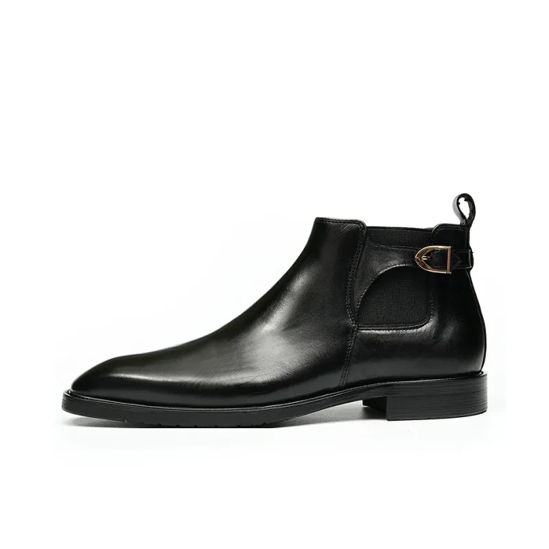 ASTON M.JAZZ Short Chelsea Boots Men's-6
