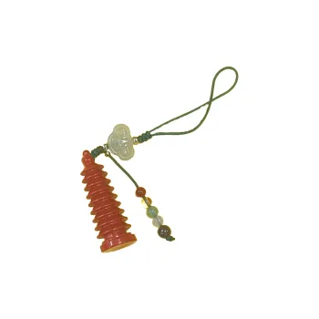 XIZITONGHUA Cinnabar Pendants Unisex