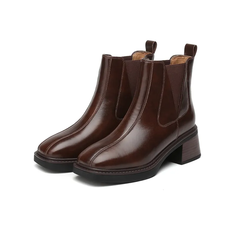 DAPHNE Short Chelsea Boots 6cm Women's-17