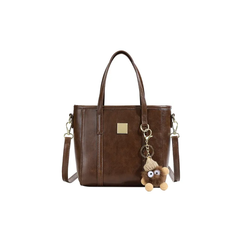 PINK·LAND PU Bucket Bags Handbags Women's Yellow Brown/Coffee/Black-7