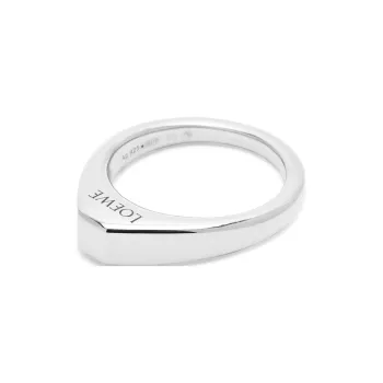 LOEWE 925 Sterling Silver Rings Unisex Silver