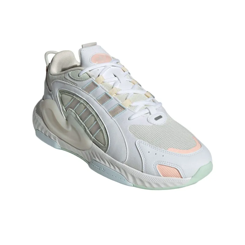 Adidas Originals Non slip Lightweight Mid Top Casual Running Shoes Unisex Light Beige-2