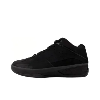JORDAN 2 Smooth Black Metallic Silver White