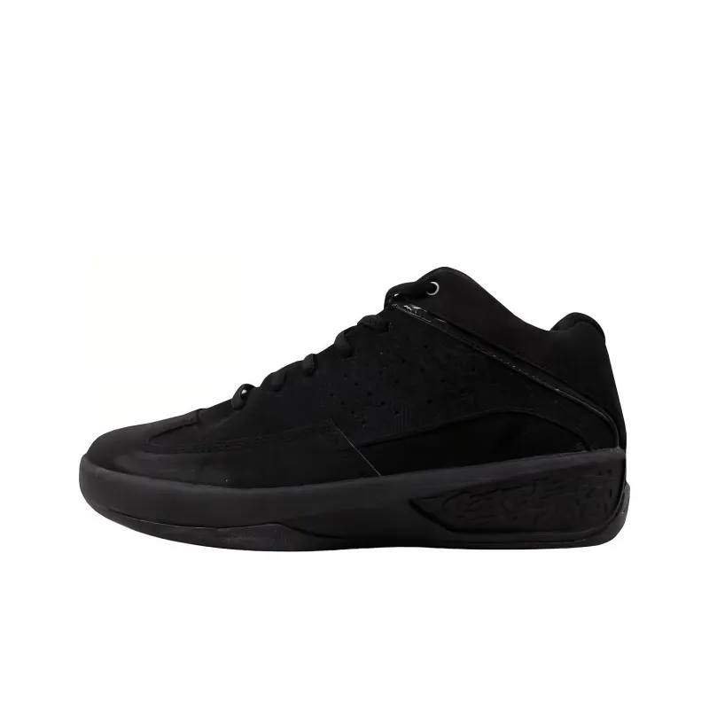 Jordan 2 Smooth Black Metallic Silver White-0