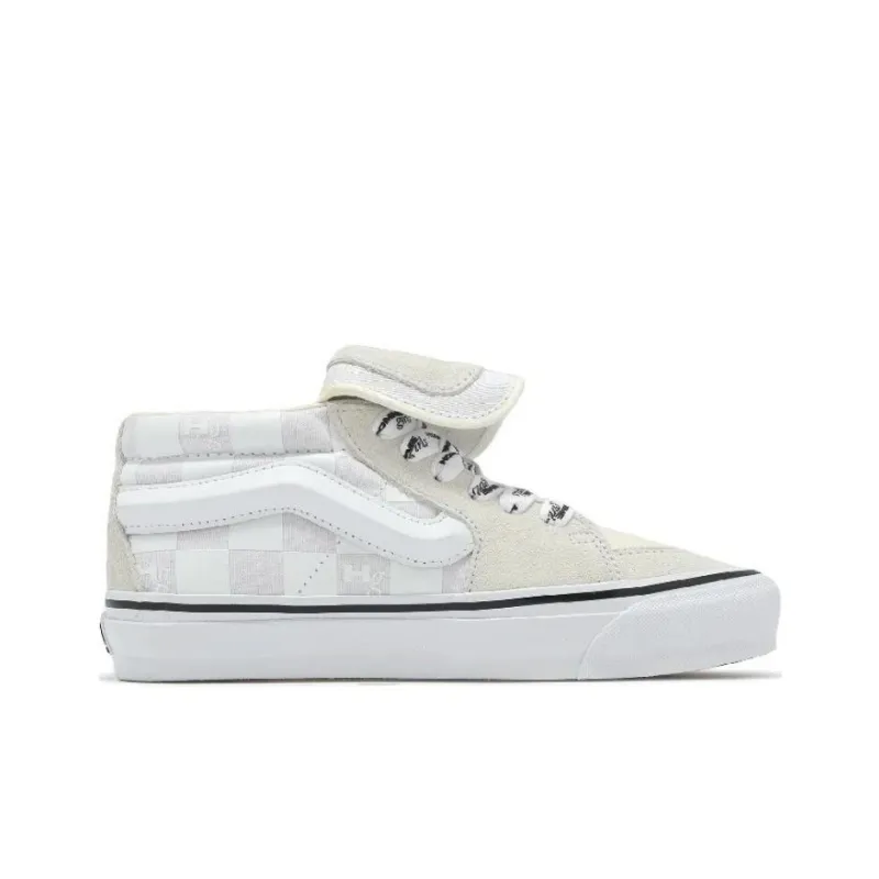 Vans Sk8 Mid Reissue 83 Ost HommeGirls White-1