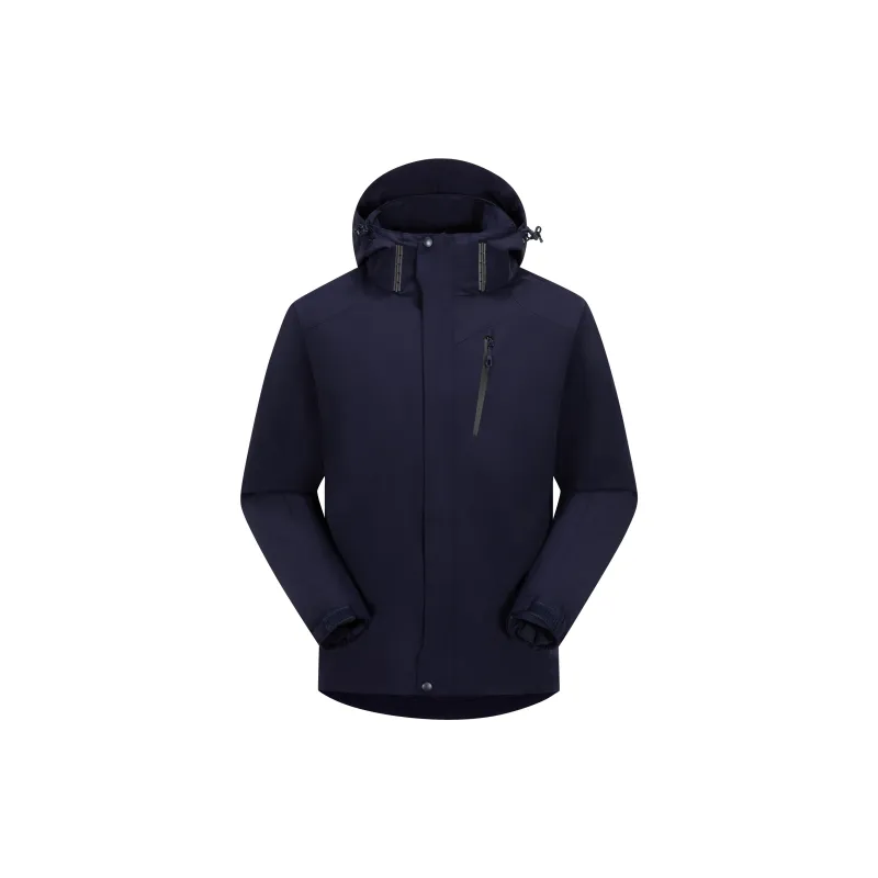 Yalu Diagonal Zipper Thermal, Abrasion Resistant, Breathable, Waterproof, Windproof Windbreaker Jacket Unisex-9