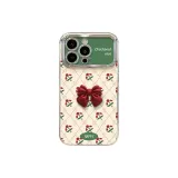 Electroplated Full-View Window-Silver[Diamond Pattern Rose Bowknot]