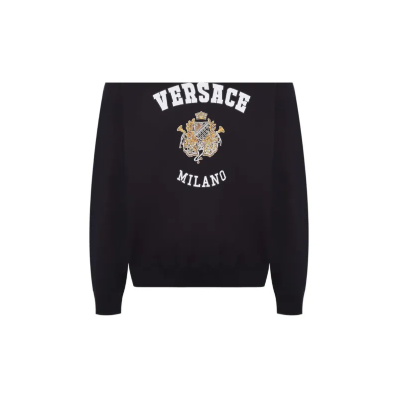 VERSACE Logo Crewneck-3