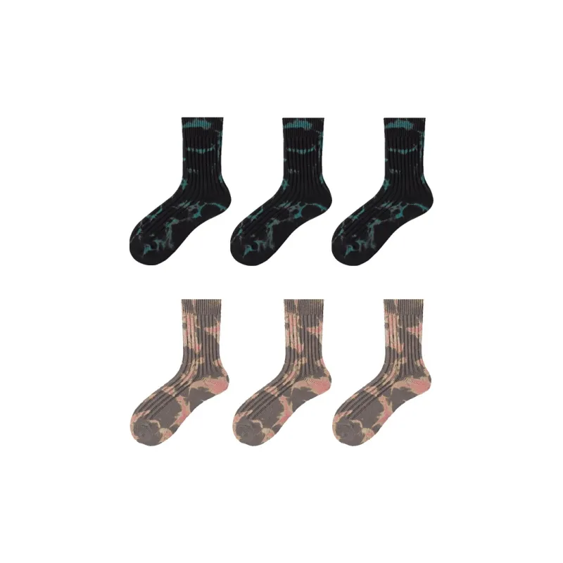 YOOKA Mid Calf Socks Unisex Combo Set-10
