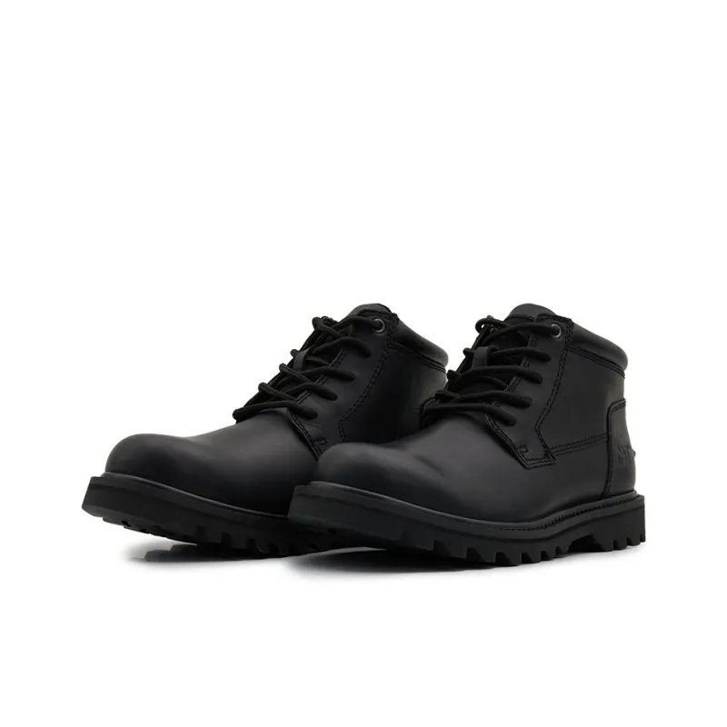 CAT Wear Resistant Slip Resistant Ankle Length Outdoor Boots Men's Black-1