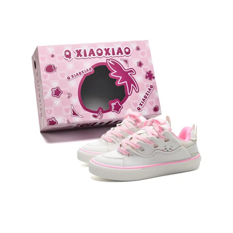 Circle Small Coverage Impact Resistance Breathable Height Increasing Low-Top Skateboard Shoes Women's Box Included-7
