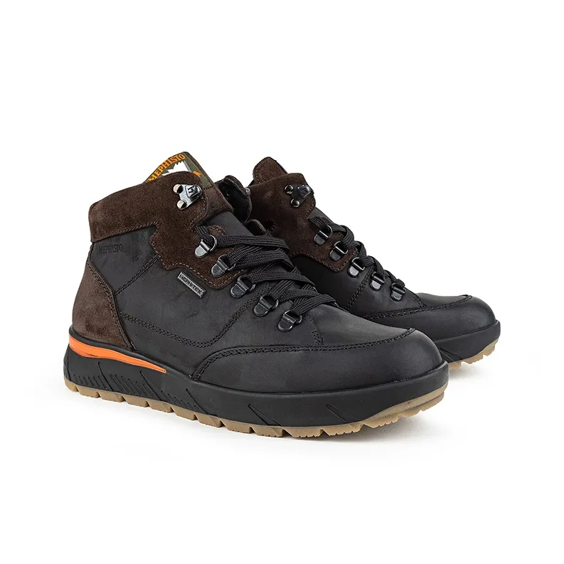 MEPHISTO Short Outdoor Boots 4cm Men's Black-2
