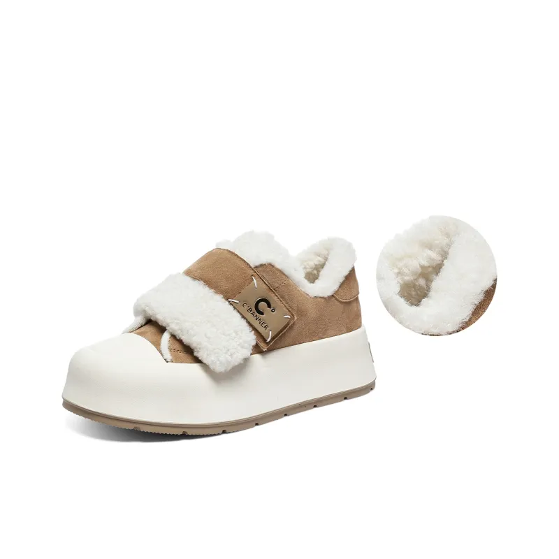 C°BANNER Hook-and-Loop Low-Top Casual Shoes Women's-21