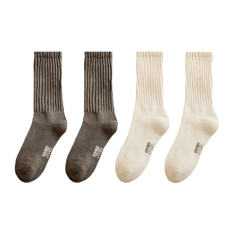 YOOKA Mid Calf Socks Unisex 4 Pack-9