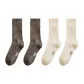 2 Dark Gray+2 Cotton Natural[4 Pack]