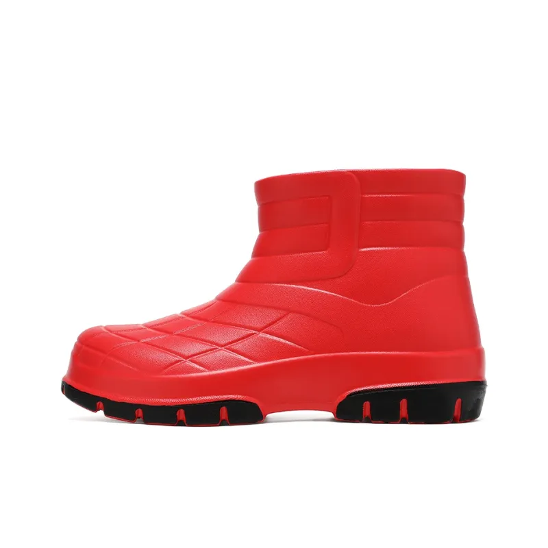 SLIPPER DAY Water Resistant Slip Resistant Rain Boots Unisex-24