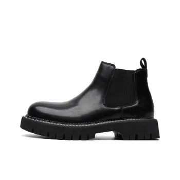 Chi Wolf Chelsea Boots Men's Black