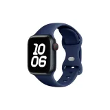 Midnight Blue/Butterfly Clasp Silicone