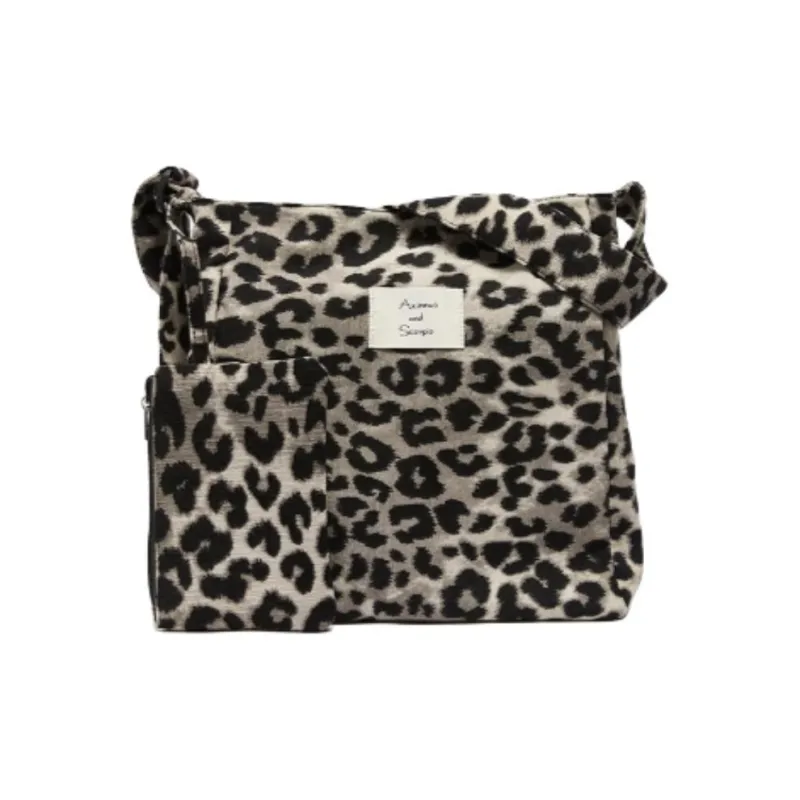 Three Blessings Fabric Tote Bag, Shopping Bag, Shoulder Bag Medium Size Women's Multicolor-19