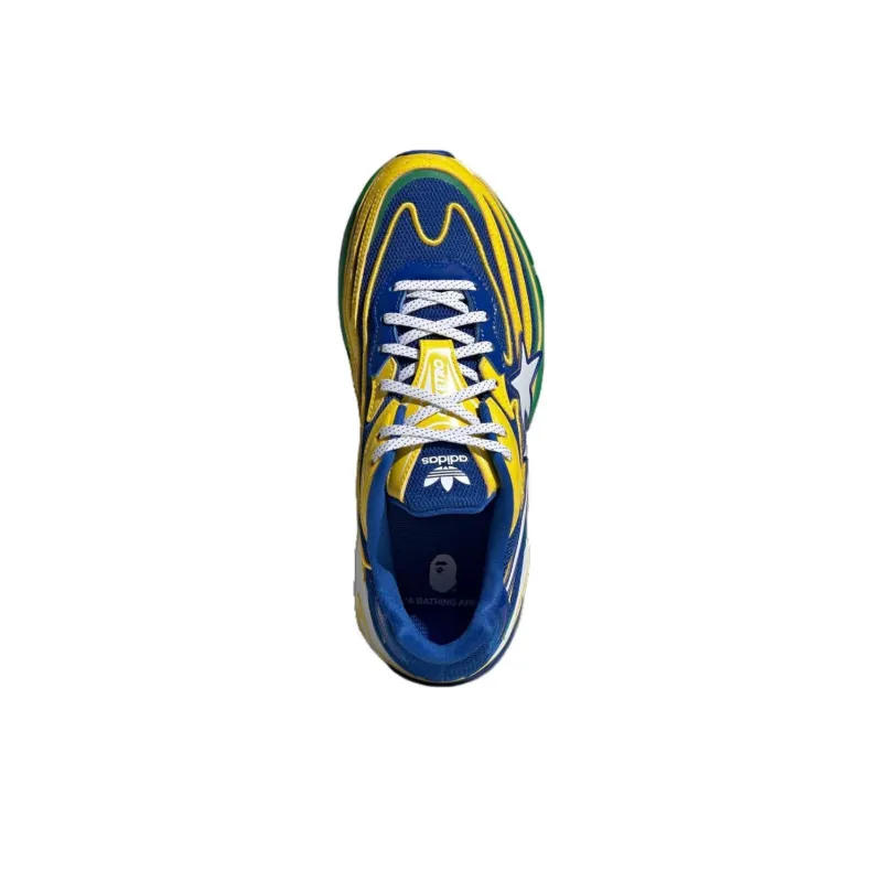 Adidas Orketro Bape Yellow Blue Green-4