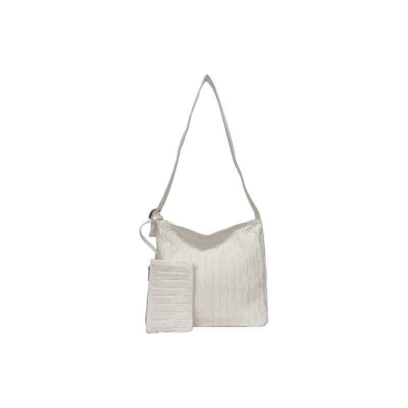 SUN ERATH&U Fabric Shoulder Bag Women's Black/Beige/Pink-11