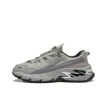 FILA FUSION Anti Slip Wear Resistant Low Top Casual Running Shoes Men's Gray